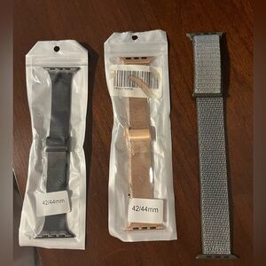 NWOT 42/44 MM WATCHBANDS FOR APPLE WATCH